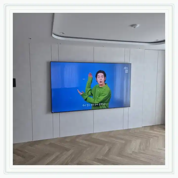 벽걸이TV 거치대 참고 사진 · 목동중앙하이츠 설치 조건